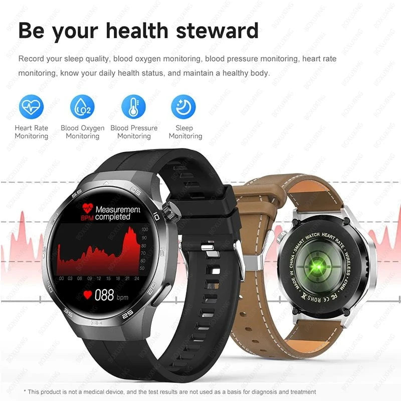 Nic's Electronics 2025 New Watch 5 MAX Smart Watch HD AMOLED Screen NFC GPS Tracker Bluetooth Call Waterproof Sports Health Smartwatch Men Women
