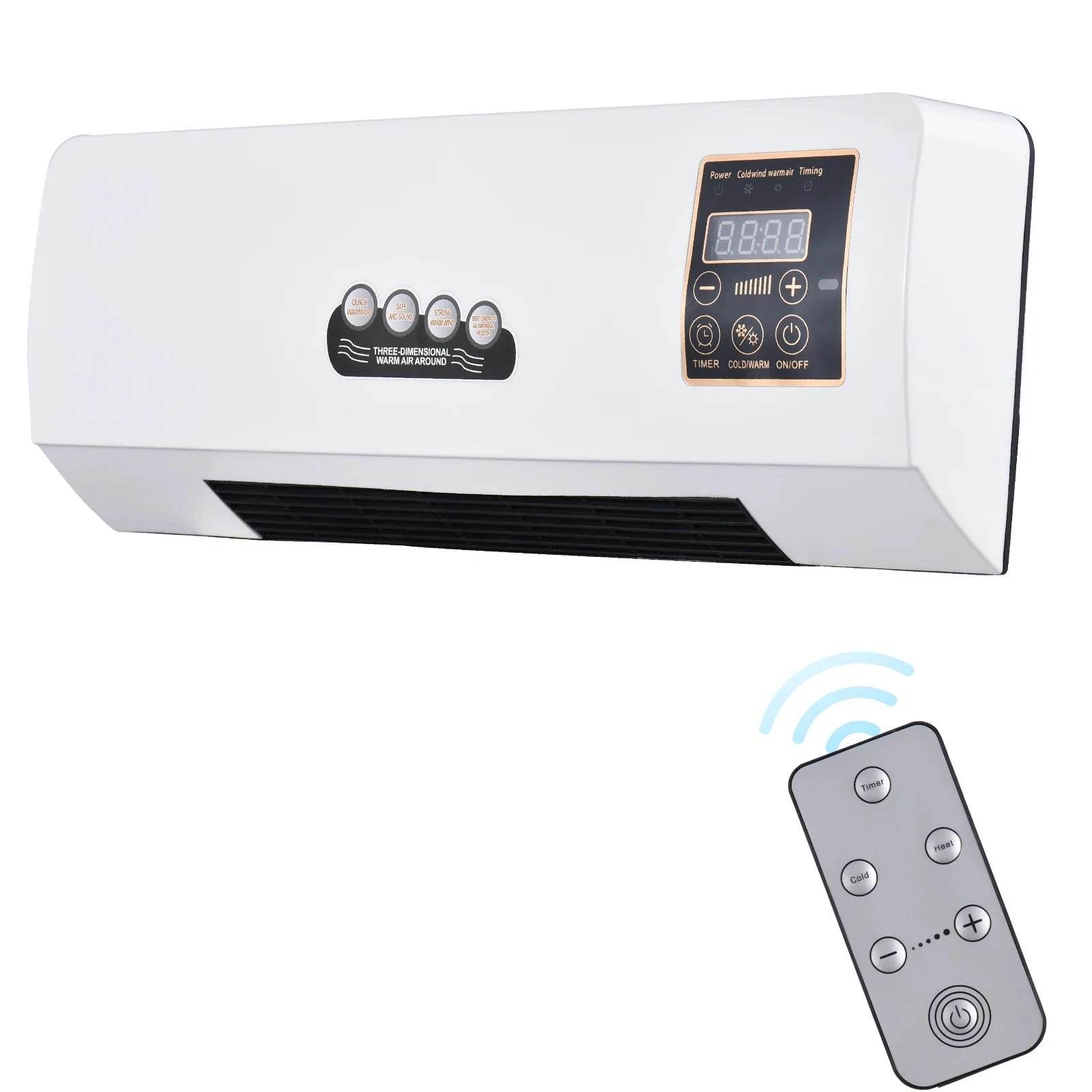 2-in-1 Portable AC & Heater with Remote Control - Nic's Electronics