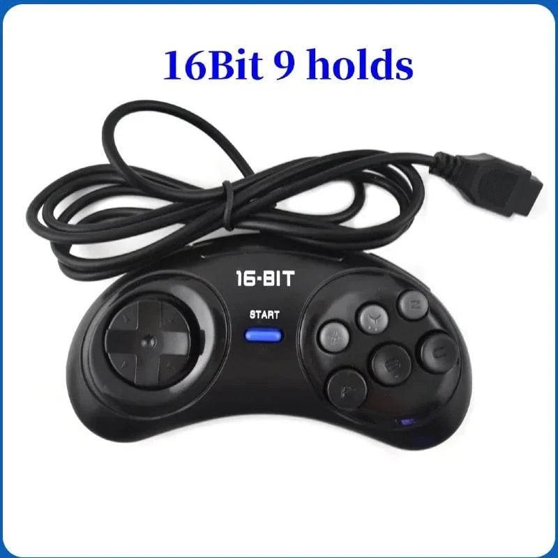 1-2pcs SEGA Genesis 16-Bit 6-Button Gamepad Controller - Nic's Electronics