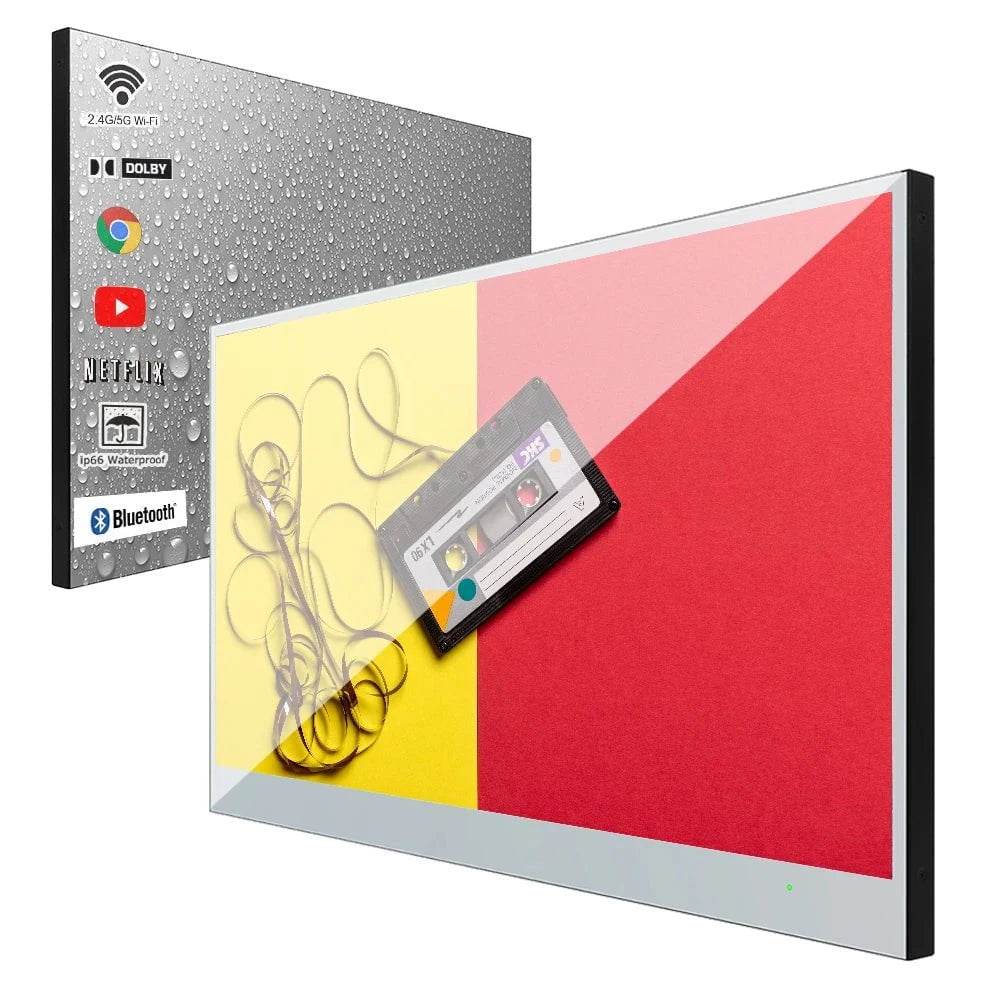 Souria 32 Smart Waterproof Bathroom TV – WiFi, Bluetooth & DTV - Nic's Electronics