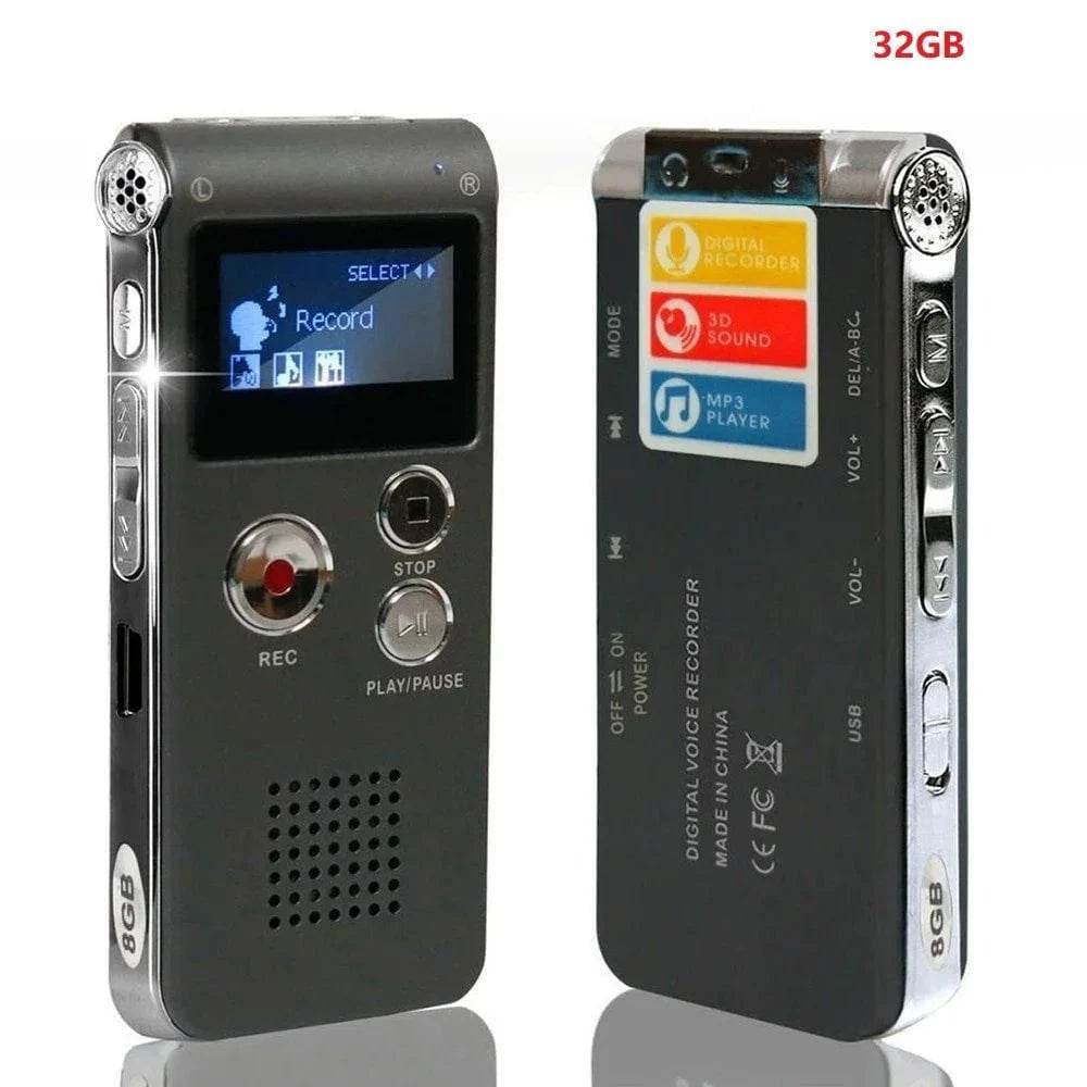 Voice-Activated Audio Recorder with MP3 and USB - Nic's Electronics