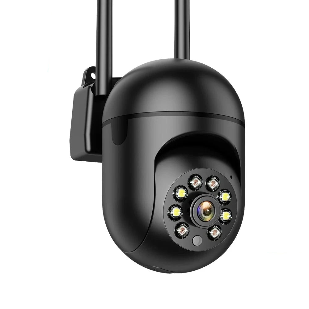 Nic's Electronics 4MP Add 32G Card / EU Plug 8MP 4K IP Outdoor WiFi Camera Surveillance Security CCTV PTZ Camera HD 4MP 2K Mini Wireless 1080P 2MP AI Tracking Onvif iCsee