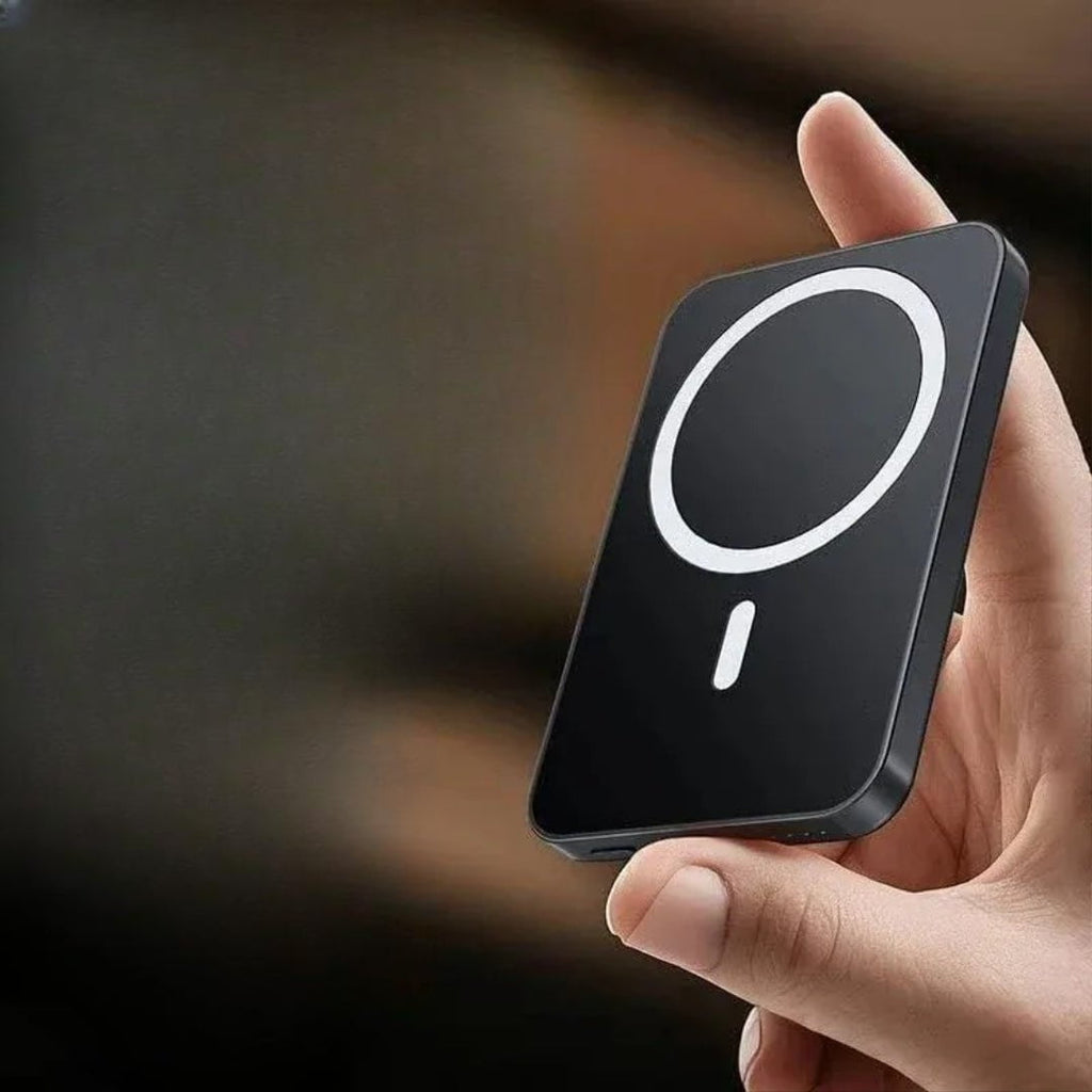 Nic's Electronics 50000mAh Ultra Slim Magnetic Power Bank Wireless Fast Charger
