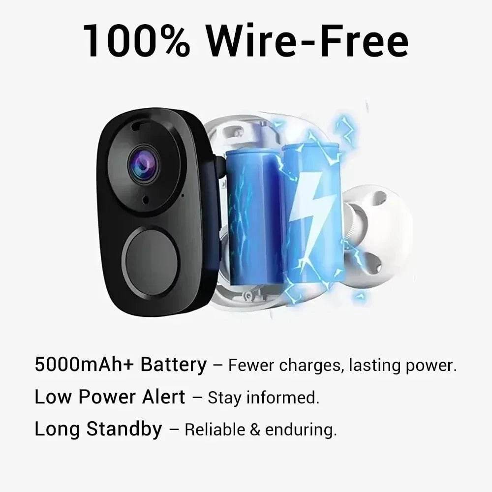 Wireless Outdoor Camera with 5MP and PIR Alarm - Nic's Electronics