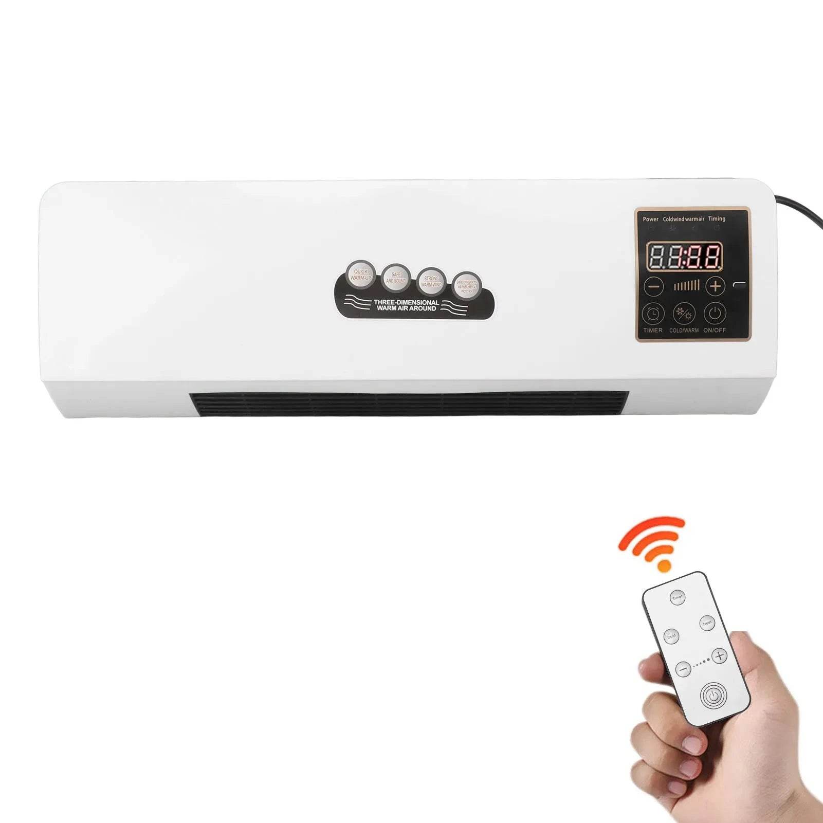 Portable Air Cooler & Heater | Wall Mounted AC Fan - Nic's Electronics