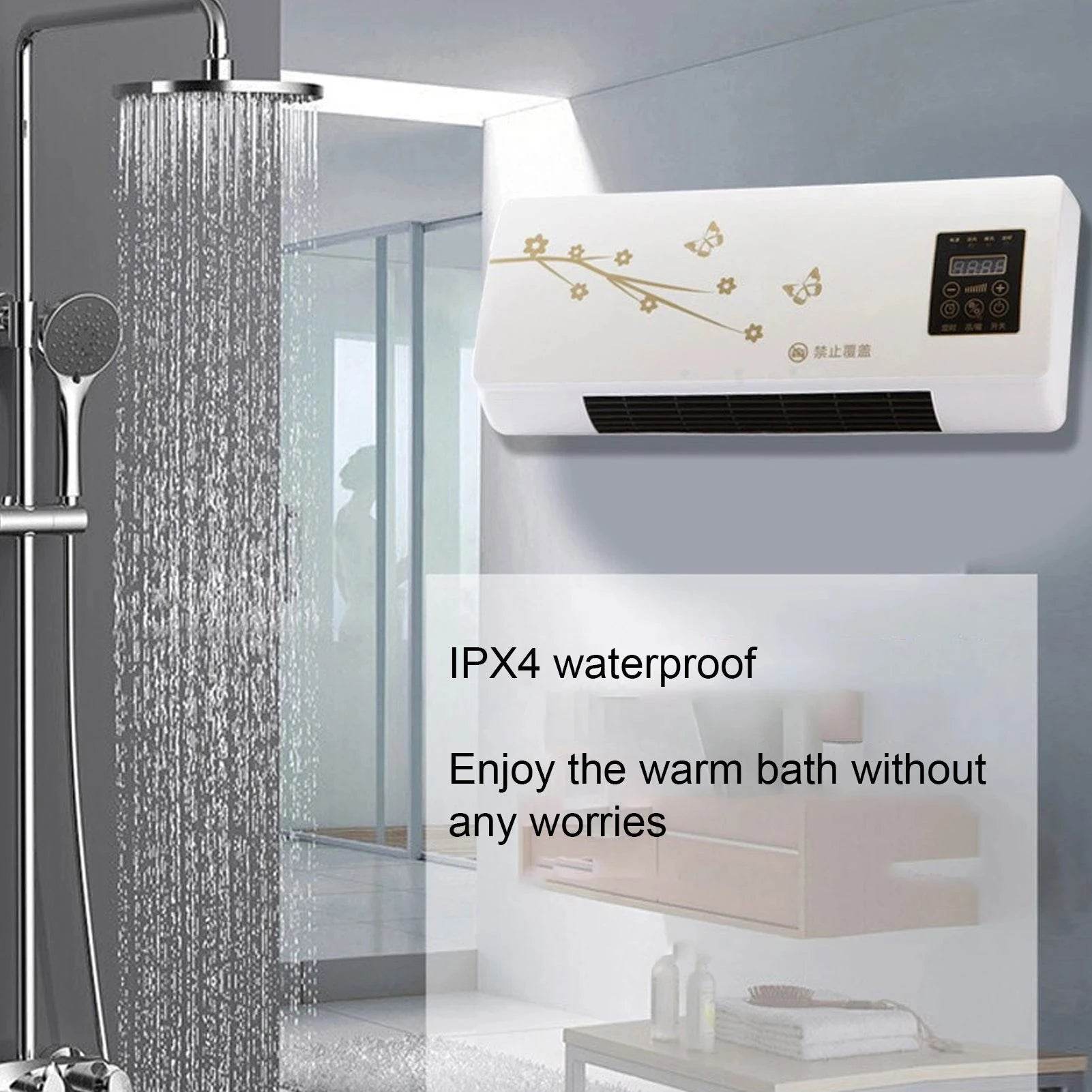 Small Wall Mounted AC with Cooling & Heating - Nic's Electronics