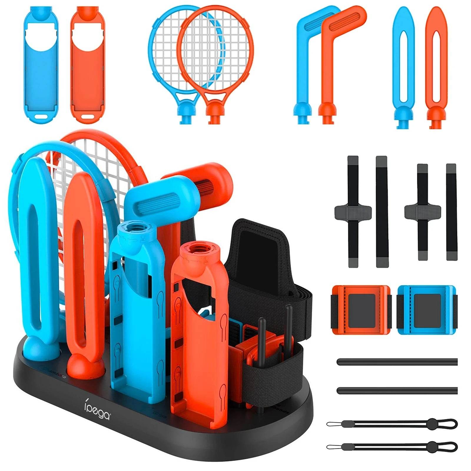 All-in-One Switch 2 Sports Accessories Kit with Storage Stand - Nic's Electronics