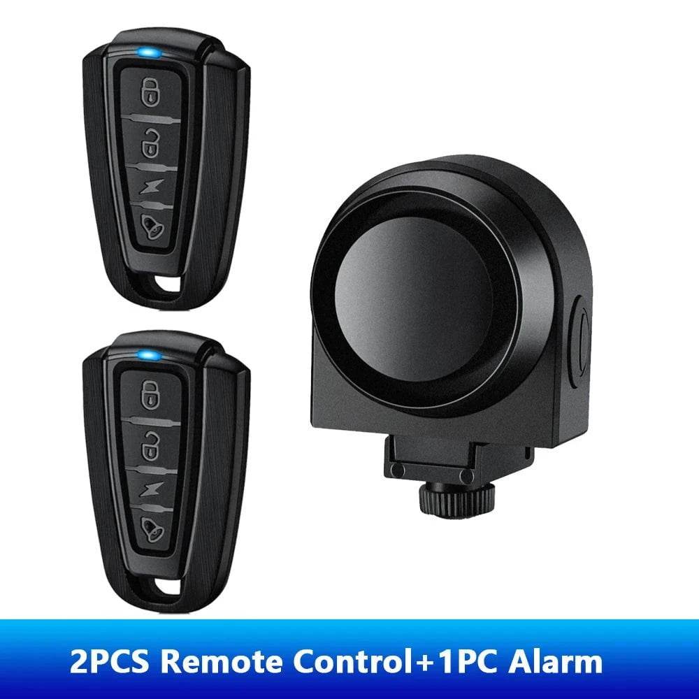 Waterproof Anti-Theft Alarm with Remote for Bikes - Nic's Electronics