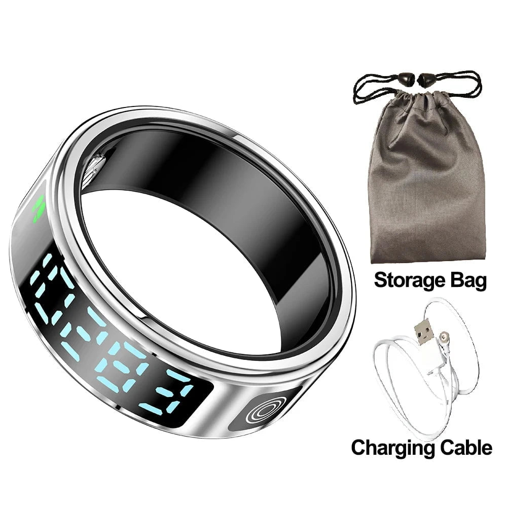 Nic's Electronics add bag 1 / 11 Smart Fitness Ring with Heart Rate
