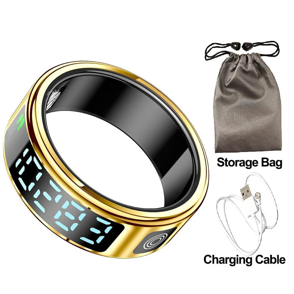 Nic's Electronics add bag 2 / 11 Smart Fitness Ring with Heart Rate