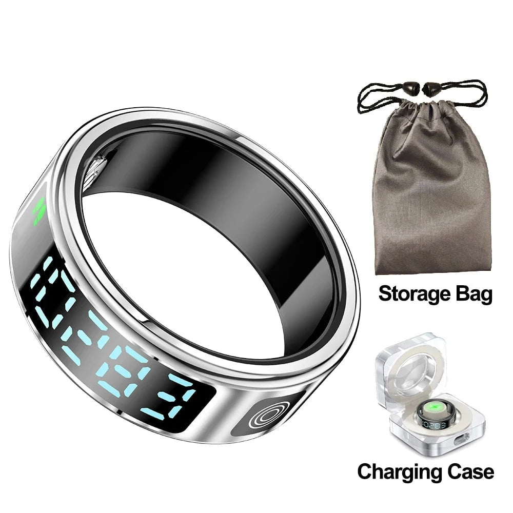Nic's Electronics add bag 3 / 12 Smart Fitness Ring with Heart Rate