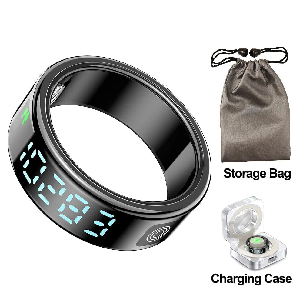 Nic's Electronics add bag 5 / 10 Smart Fitness Ring with Heart Rate