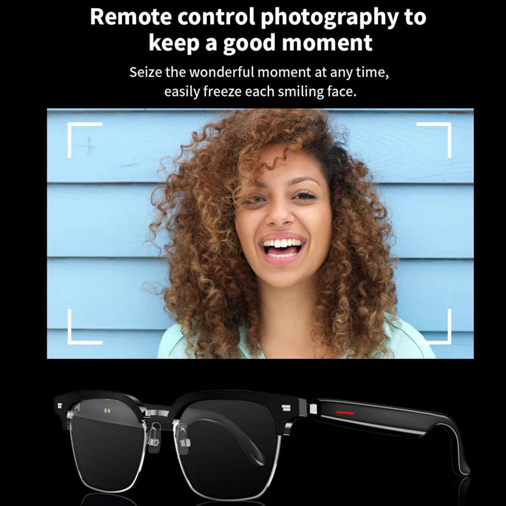 Nic's Electronics AI Smart Translate Glasses with Bluetooth Calling