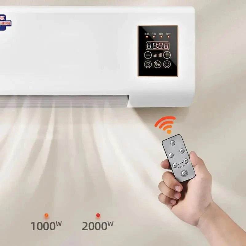 Nic's Electronics Air Conditioner for Bedroom Ductless AC Wall mounted air cooler Cooling and heating small multifunctional summer cooling device