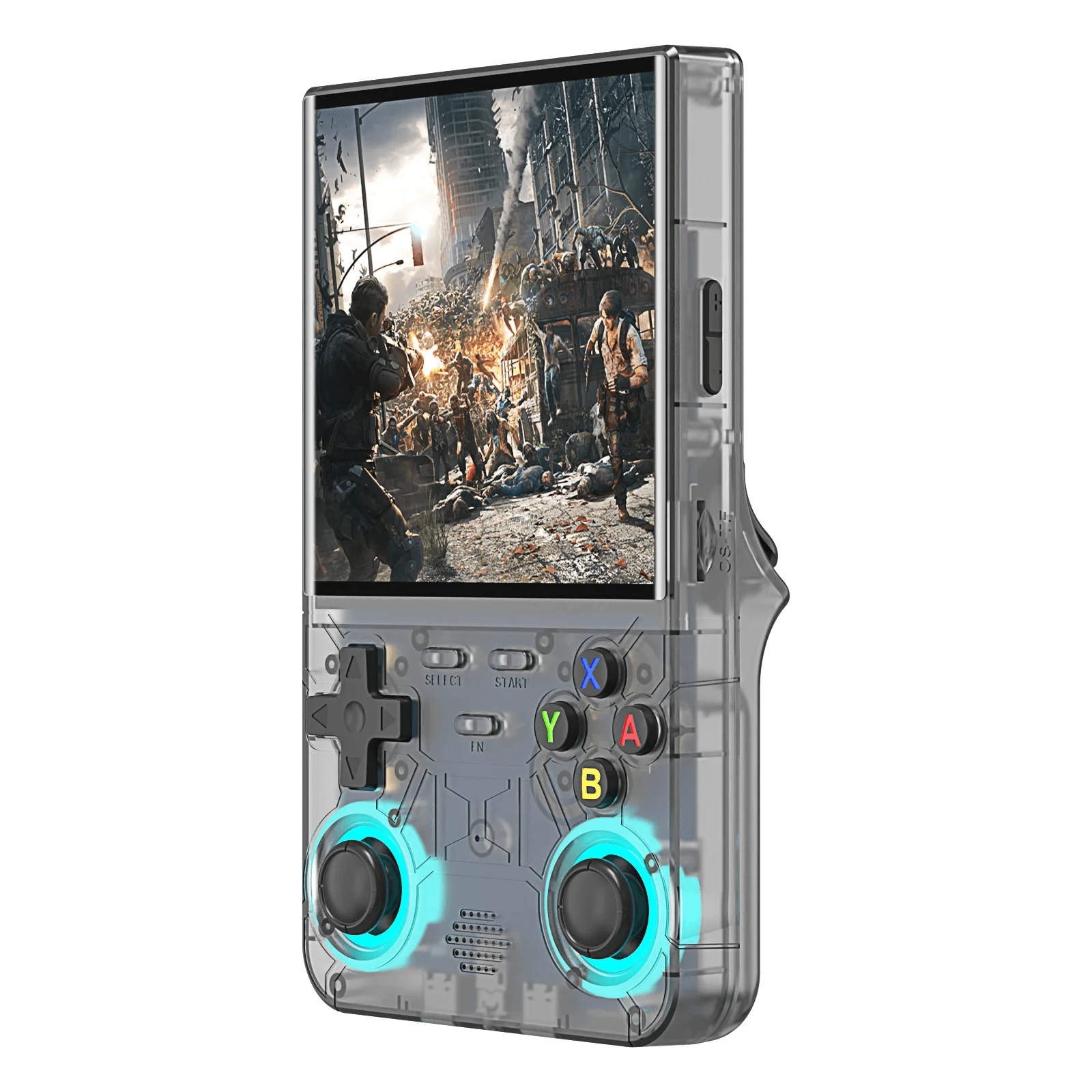 Nic's Electronics black-128GB / CHINA New R36 ultra retro handheld game console 4.0-inch open-source Linux system 128GB portable video player handheld game console