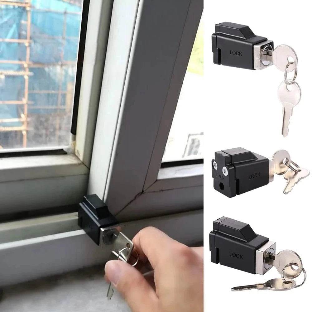 Durable Window Security Locks with 2 Keys - Nic's Electronics