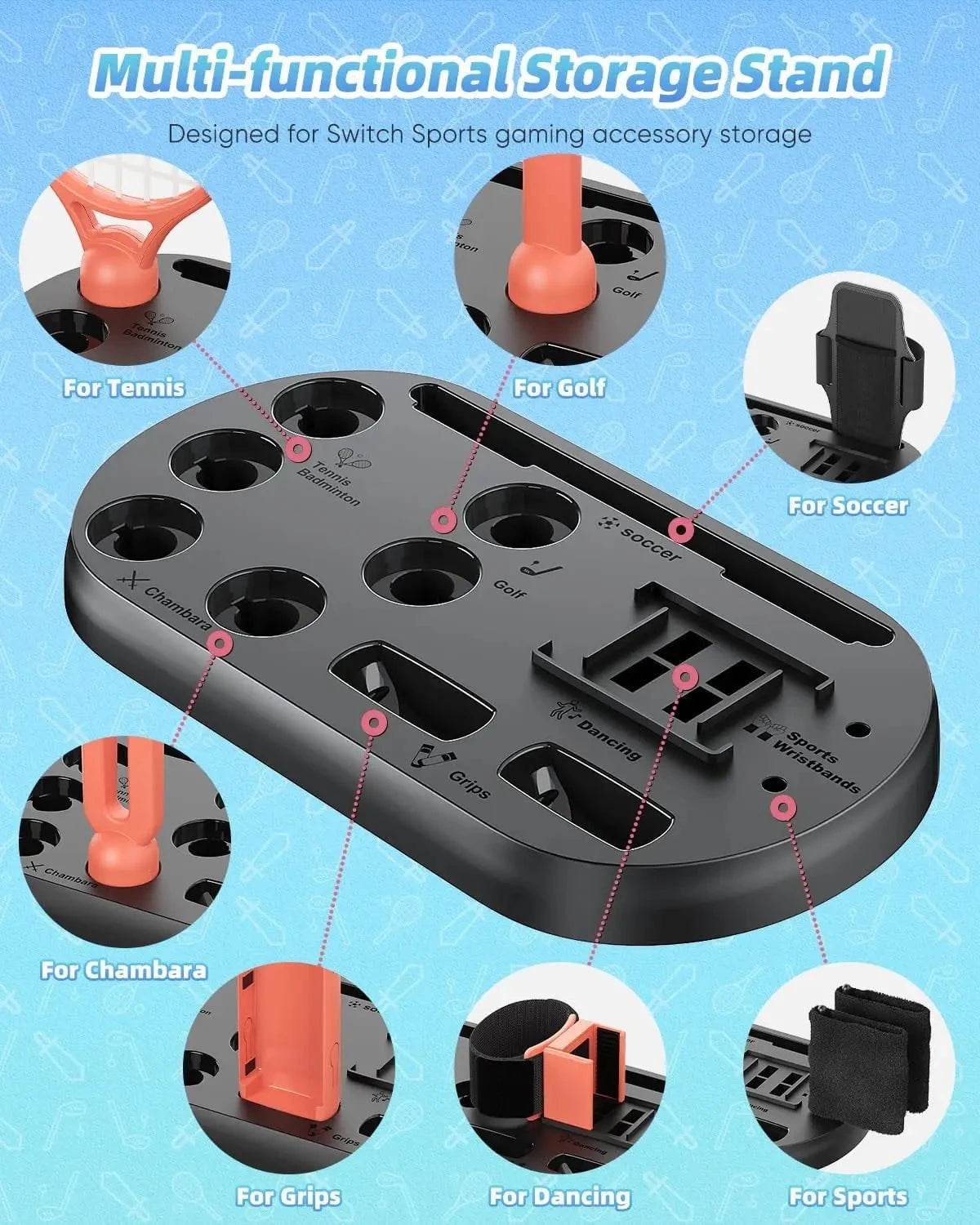 19-in-1 Switch 2 Sports Accessories Kit - Nic's Electronics