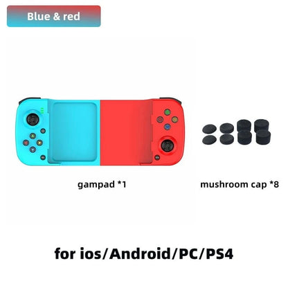 Nic's Electronics BR with Caps D3 Wireless Bluetooth-compatible Stretchable Gaming Controller For Mobile Phones Android IOS PC Gamepad Joystick Game Control