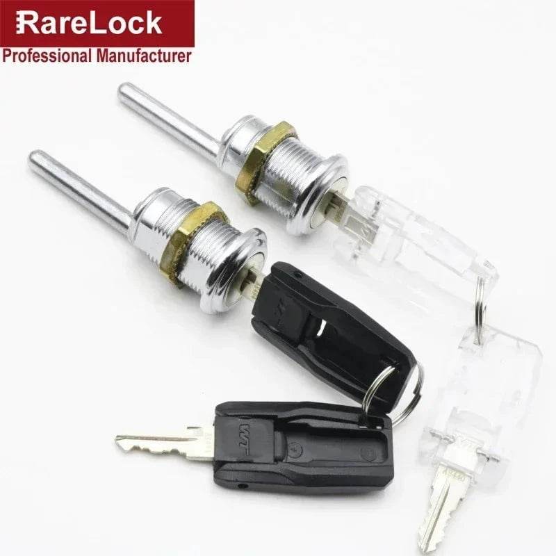 Nic's Electronics Cabinet Drawer Lock with 2 Keys Keyed Different for Door Mailbox Cabinet Tool Box DIY Furniture Hardware Rarelock MMS352 G1