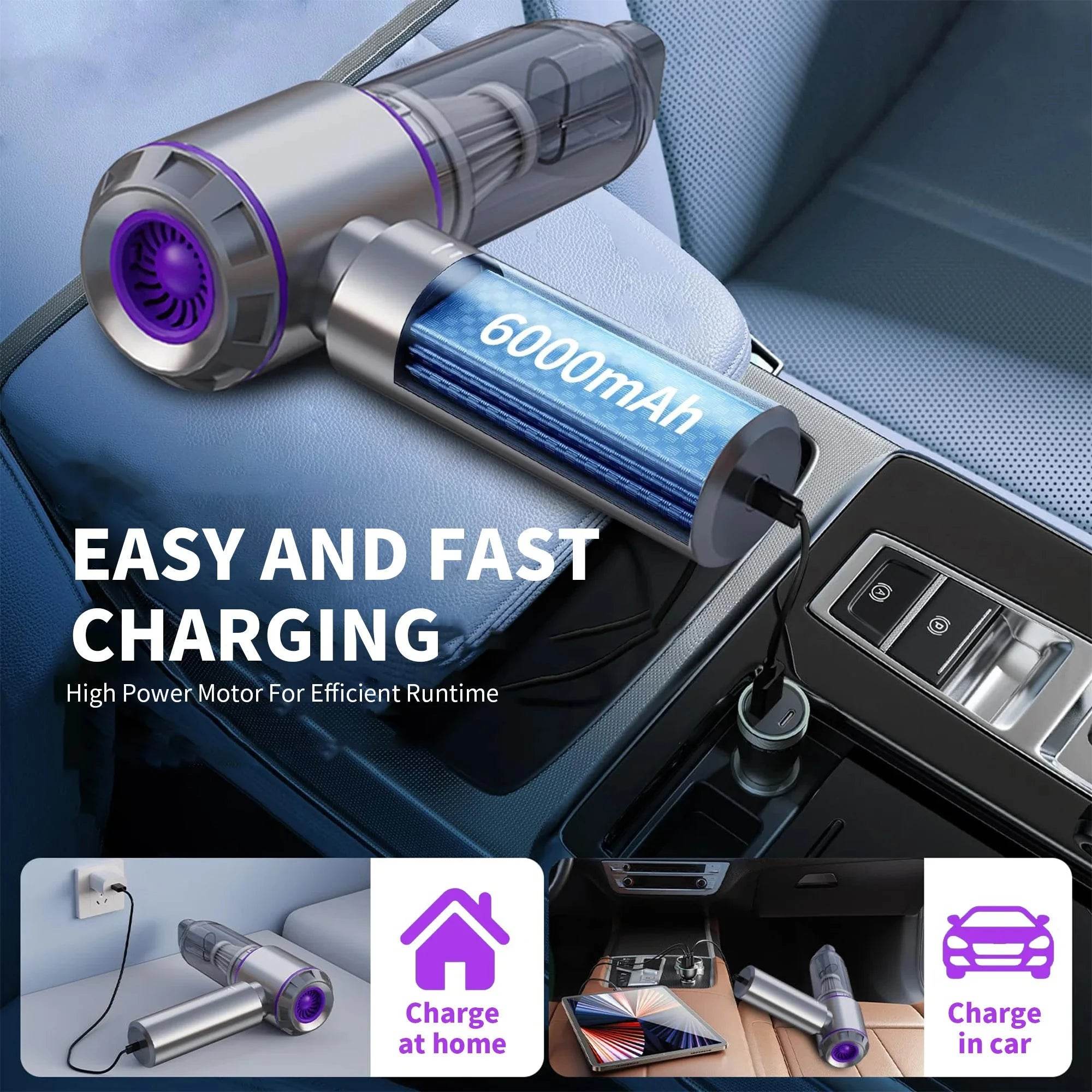 Multi-Functional Handheld Vacuum with Inflation & Deflation - Nic's Electronics