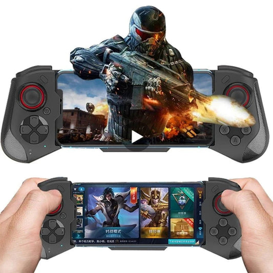 Nic's Electronics Cell Phone Gamepad Joystick For iPhone Android Control Bluetooth Controller Trigger Pubg Mobile Game Pad Gaming Cellphone Mando