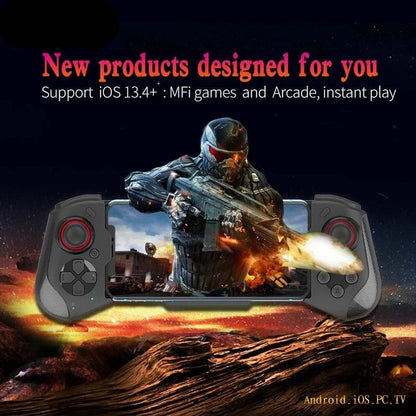 Nic's Electronics Cell Phone Gamepad Joystick For iPhone Android Control Bluetooth Controller Trigger Pubg Mobile Game Pad Gaming Cellphone Mando
