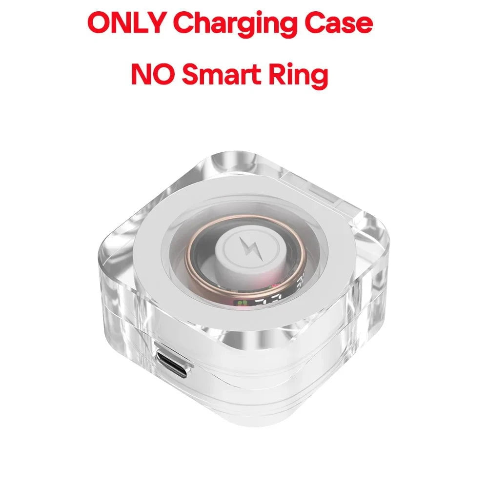 Nic's Electronics Charge case No ring / 10 Smart Fitness Ring with Heart Rate