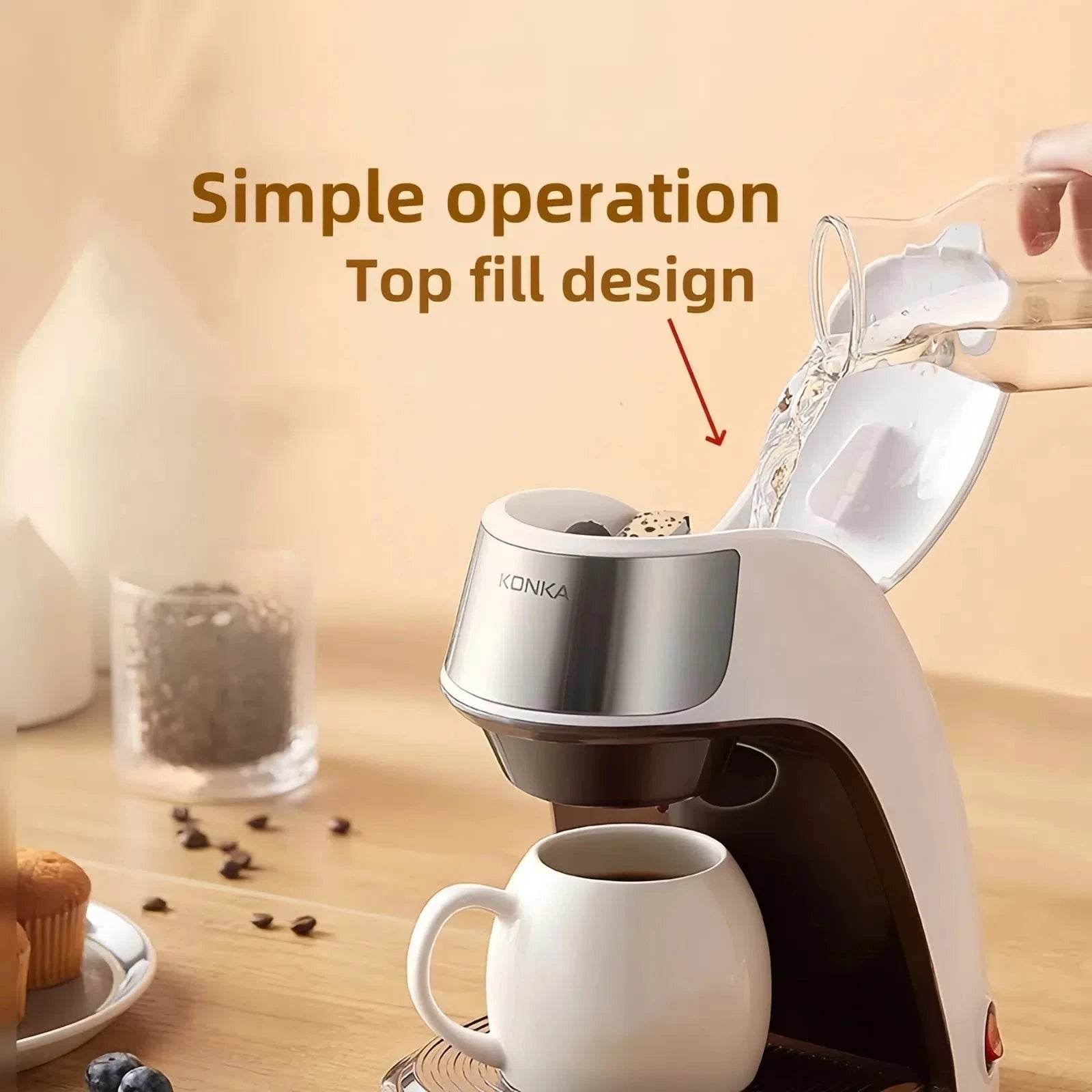 Compact Drip Coffee Maker for Home & Office - Nic's Electronics