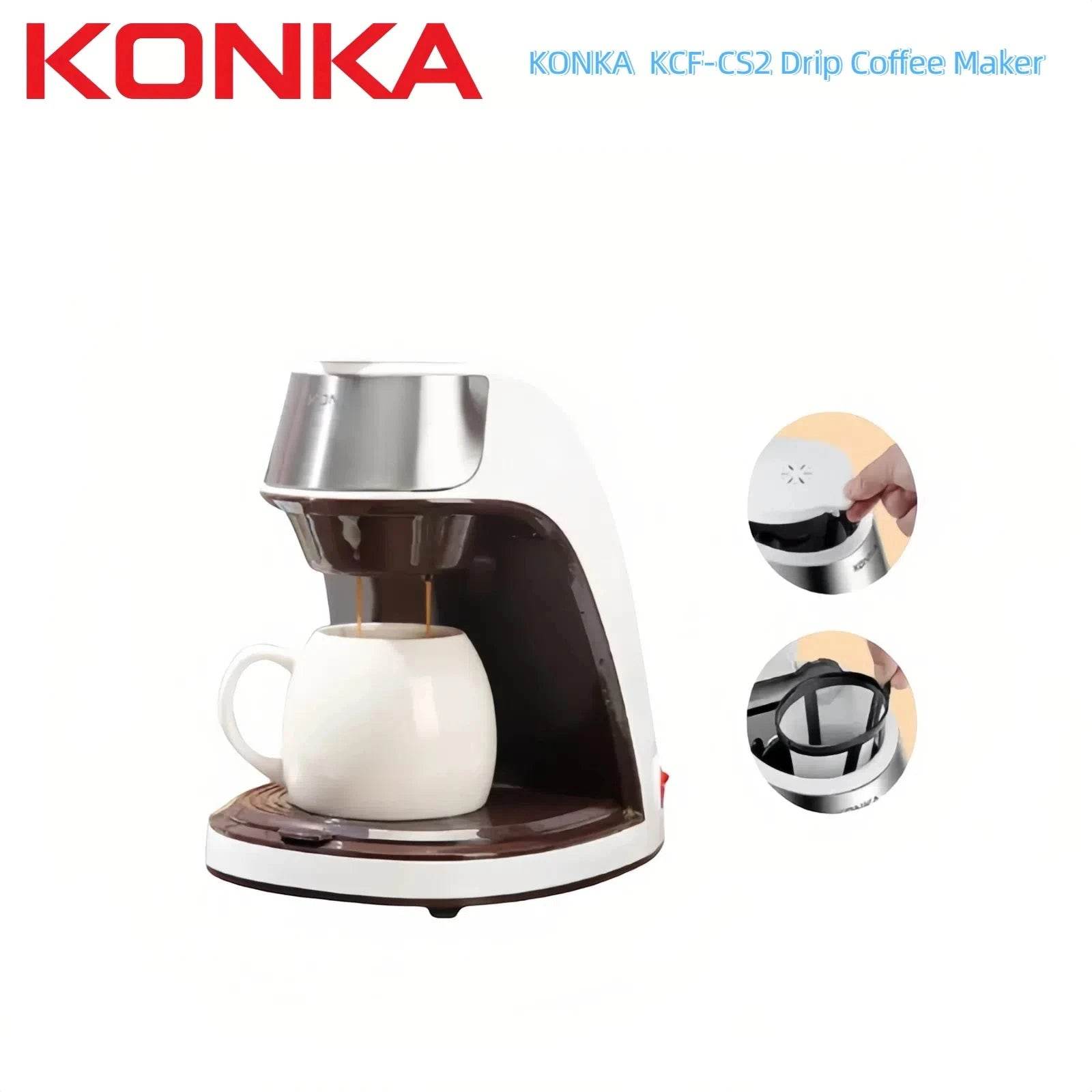 Compact Drip Coffee Maker for Home & Office - Nic's Electronics
