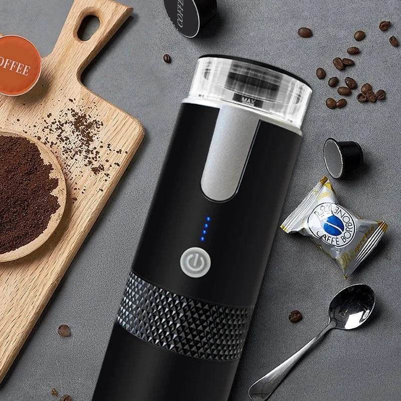 Portable Coffee Machine for Capsule & Ground Coffee - Nic's Electronics