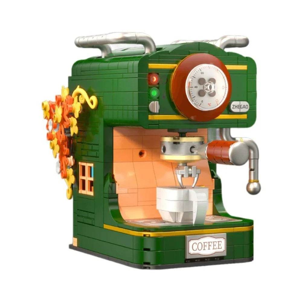 Coffee Maker Building Blocks Model Kit - Nic's Electronics