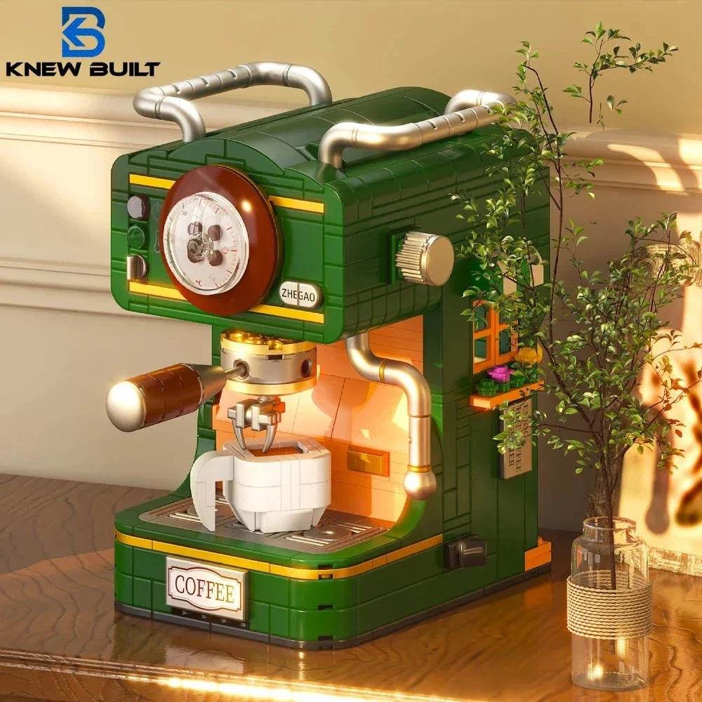 Coffee Maker Building Blocks Model Kit - Nic's Electronics