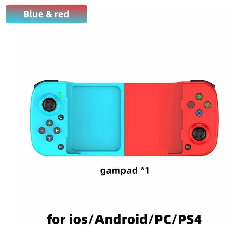 Nic's Electronics D3RED D3 Wireless Bluetooth-compatible Stretchable Gaming Controller For Mobile Phones Android IOS PC Gamepad Joystick Game Control