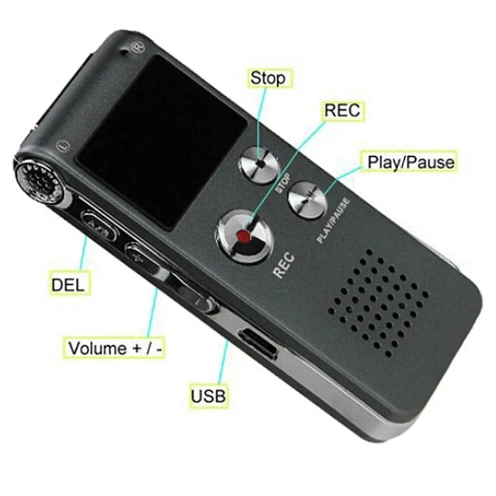Voice-Activated Audio Recorder with MP3 and USB - Nic's Electronics