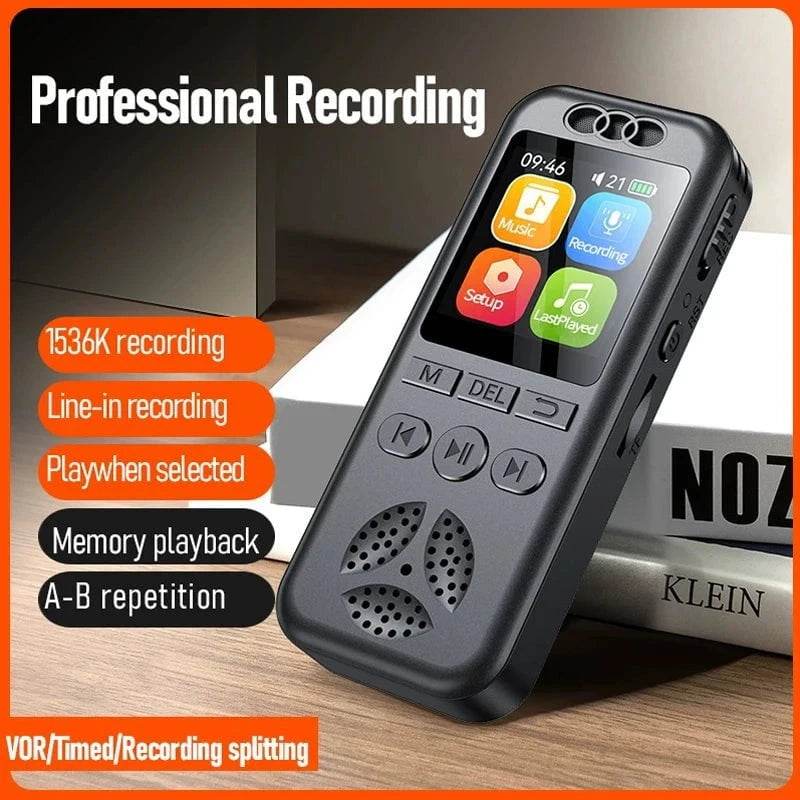 Mini Digital Voice Recorder with Playback – 1536Kbps Voice Activated for Lectures & Interviews - Nic's Electronics