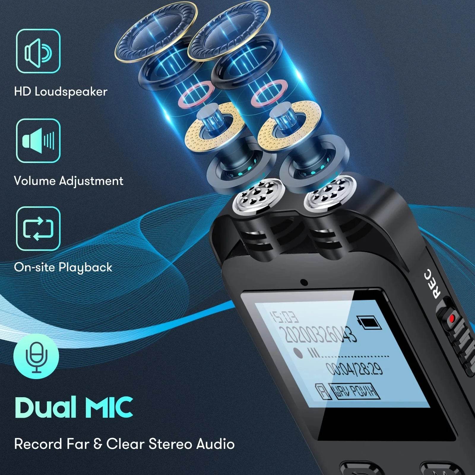 Digital Voice Recorder with Noise Reduction - Nic's Electronics