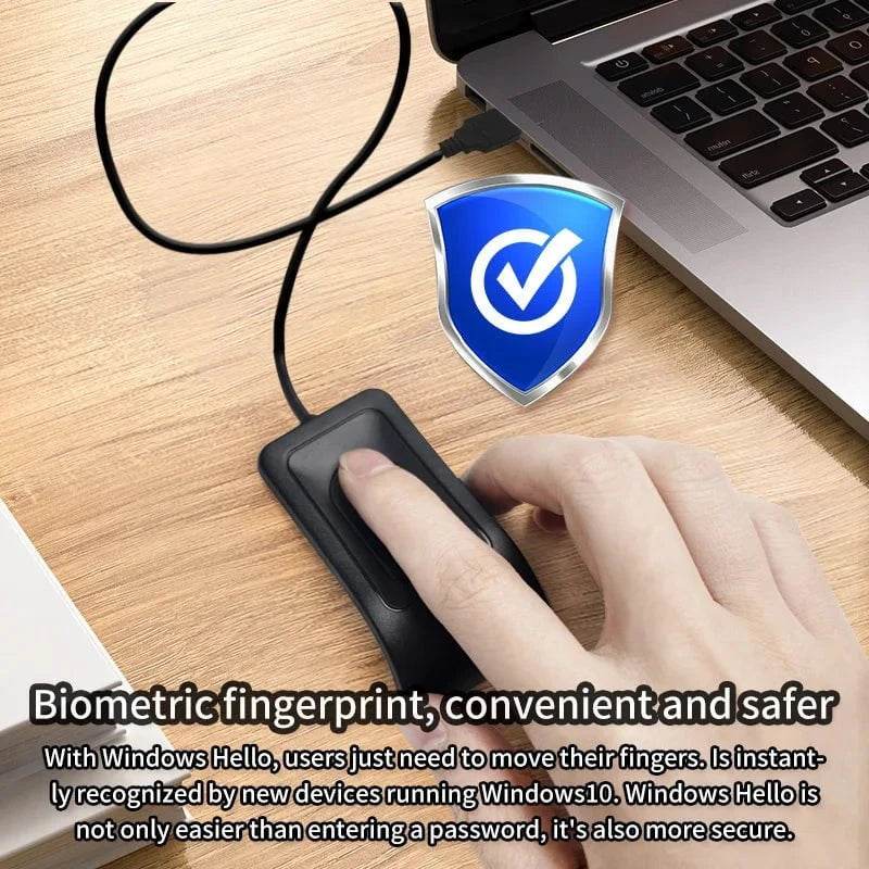 USB Biometric Fingerprint Reader for Windows 10/11 Hello - Nic's Electronics