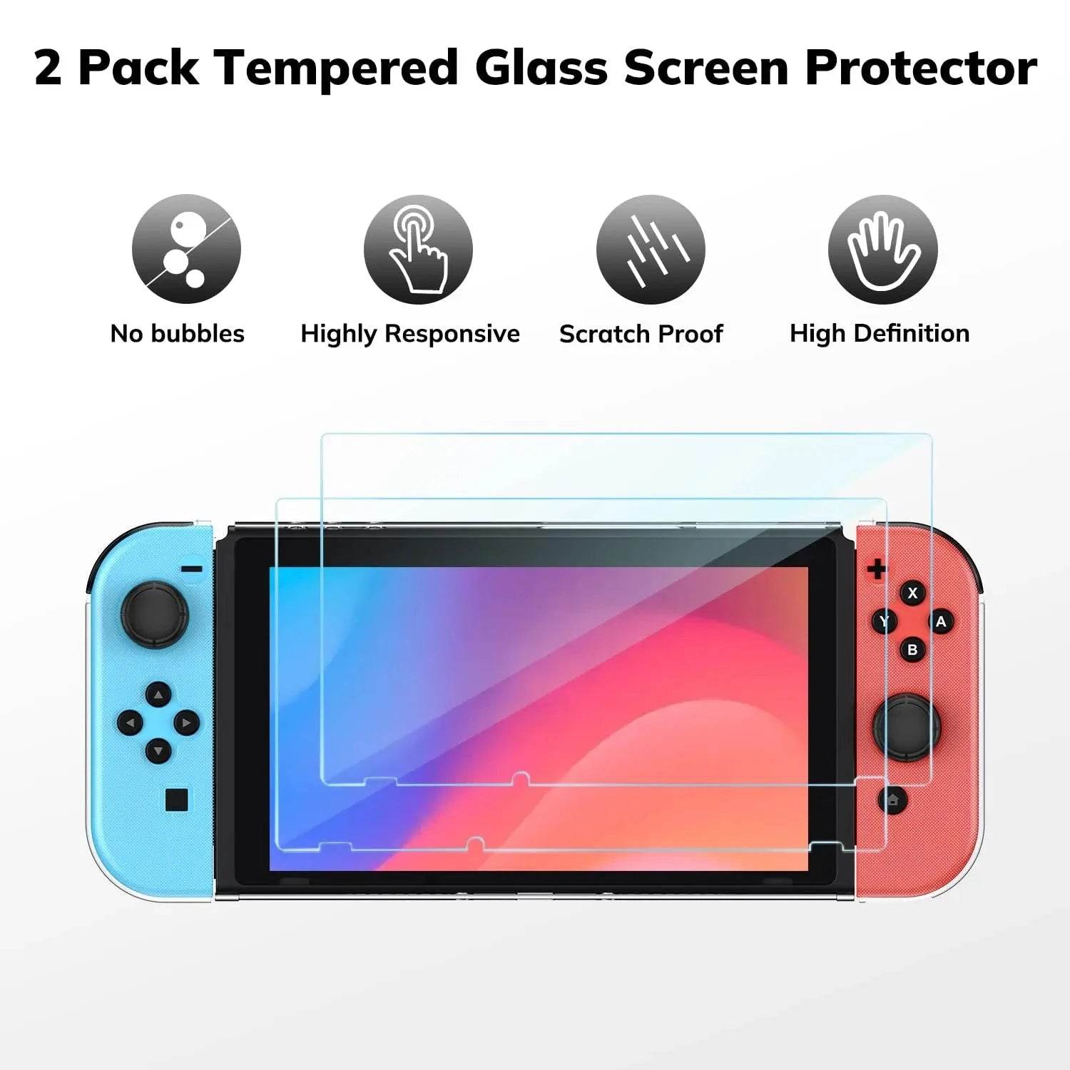 Ultimate Switch Starter Kit with Carrying Case & Screen Protector - Nic's Electronics