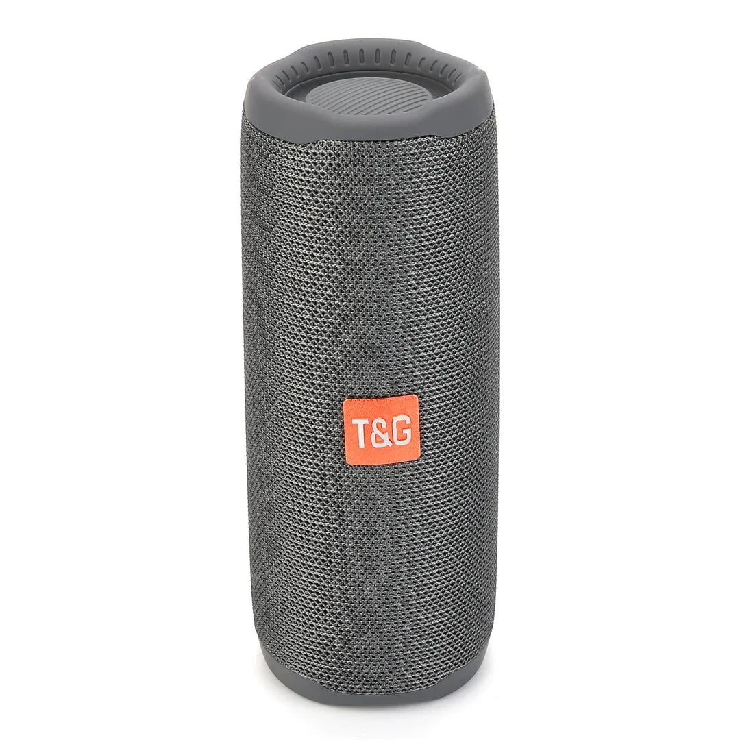 Nic's Electronics gray Portable Wireless Subwoofer Radio FM Caixa De Som Bluetooth Speaker 10W Powerful Waterproof High Power Sound Box Music PC Woofer