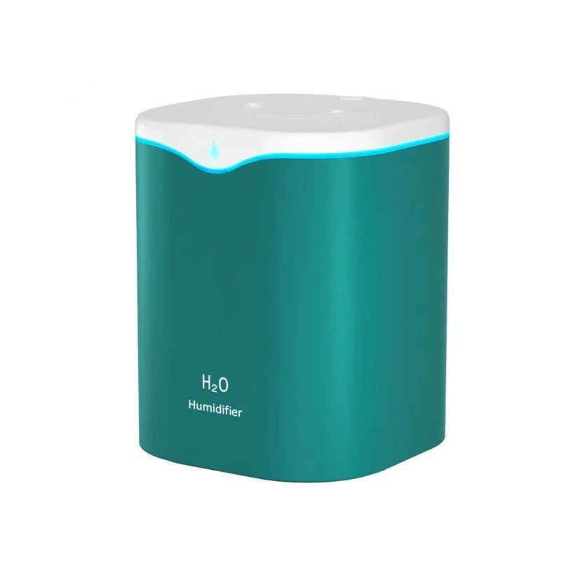 Nic's Electronics Green Double Spray Xiaomi USB Air Humidifier Double Spray Port Essential Oil Aromatherapy Humificador Cool Mist Maker Fogger Purify For Car Home