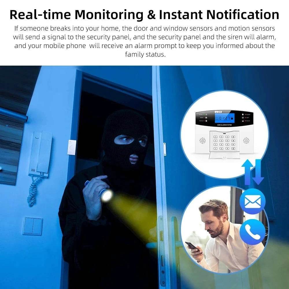 Smart Security System with WiFi, GSM & Alexa - Nic's Electronics