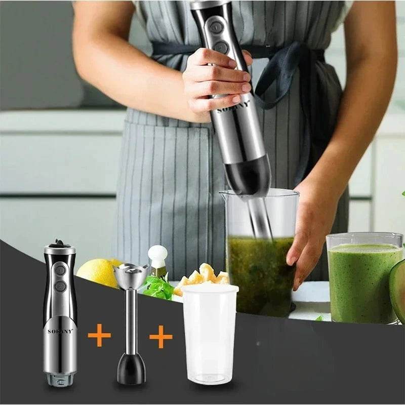 8-in-1 Hand Blender & Milk Frother - Nic's Electronics