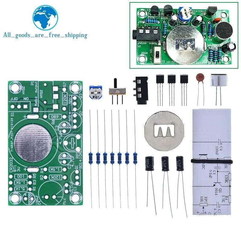 DIY Hearing Aid Kit Audio Amplifier - Nic's Electronics