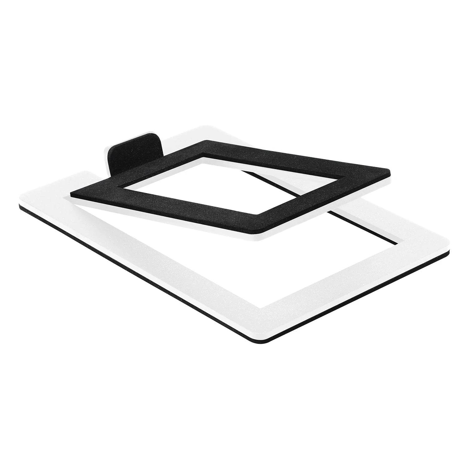 Carbon Steel Speaker Base Stand with Shock Absorption - Nic's Electronics
