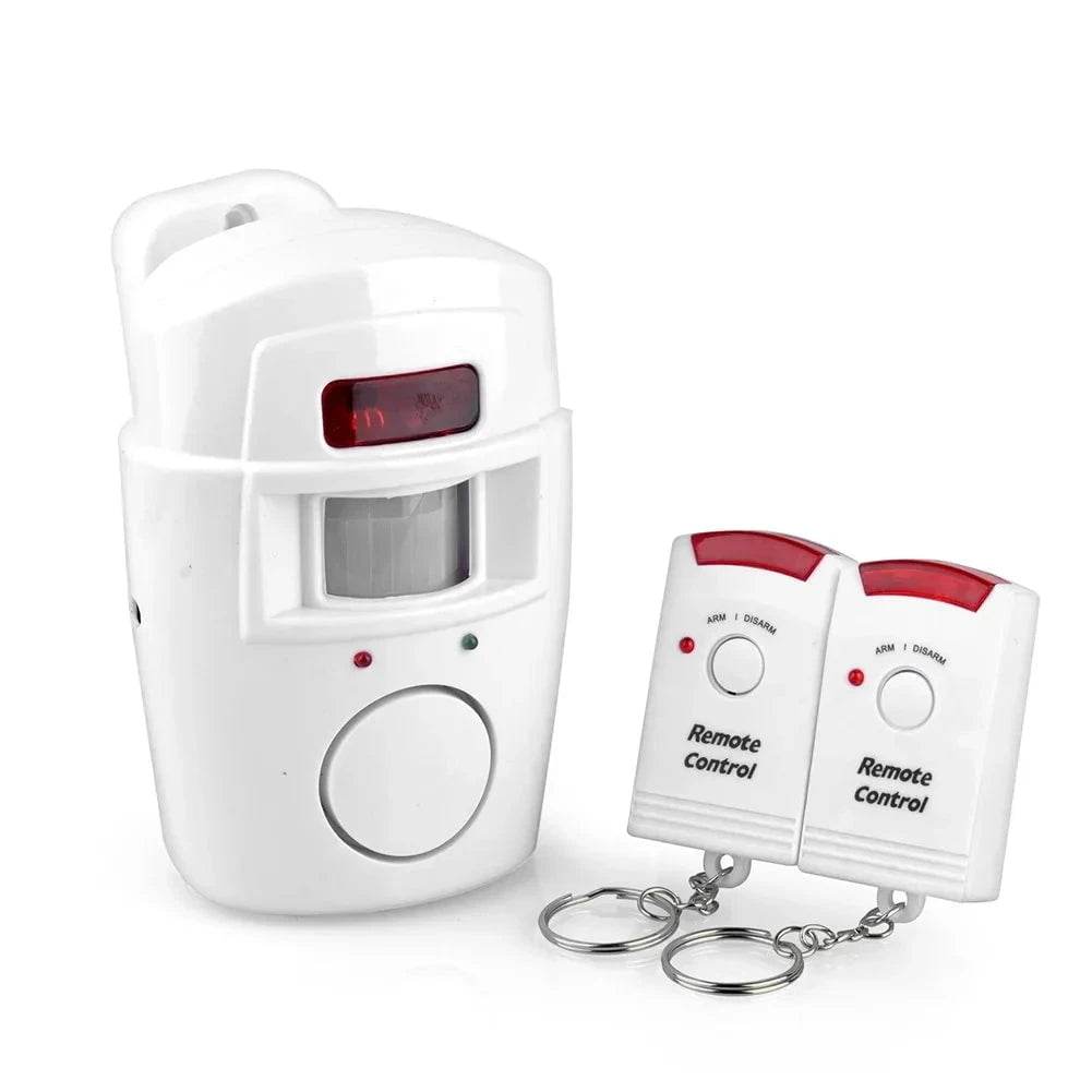 Wireless PIR Motion Sensor Alarm with 105dB Siren - Nic's Electronics
