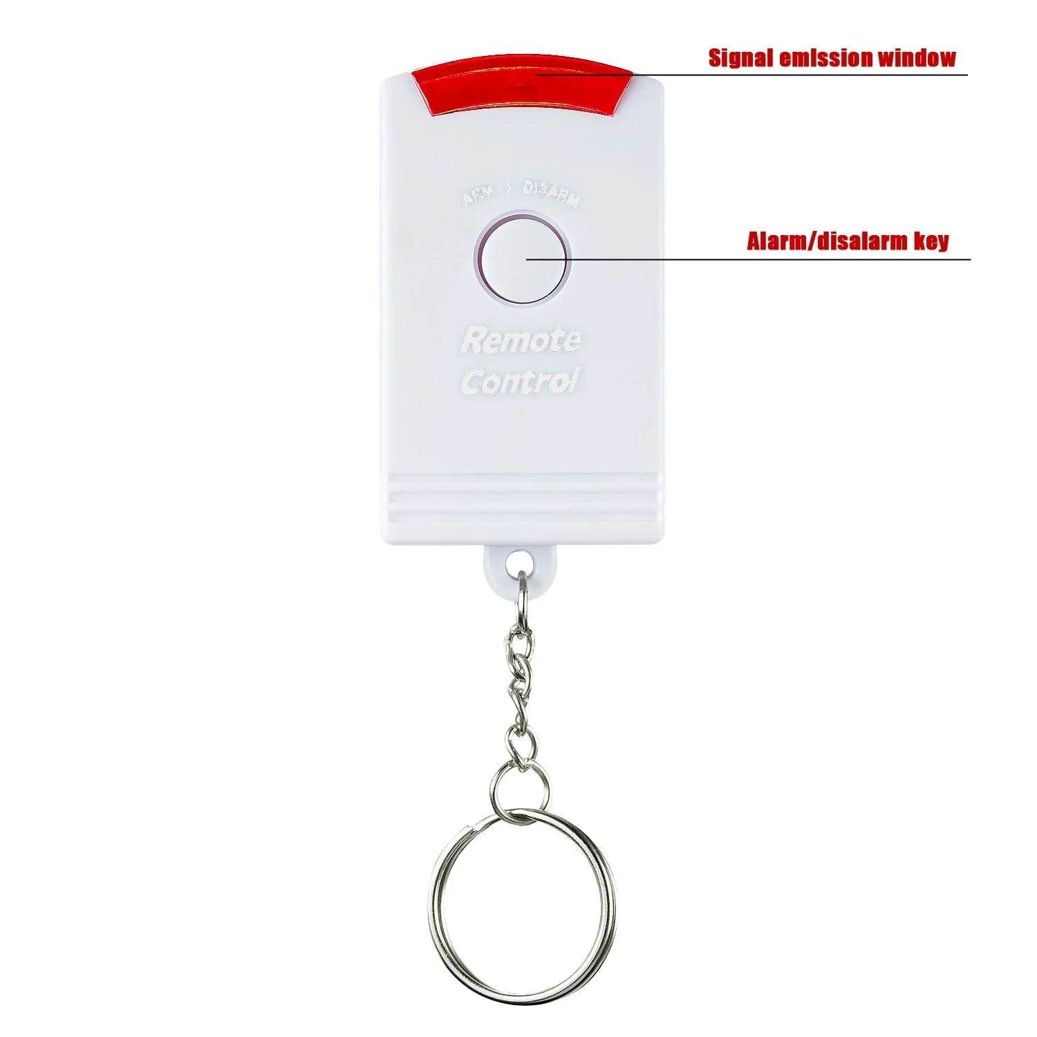 Wireless PIR Motion Sensor Alarm with 105dB Siren - Nic's Electronics