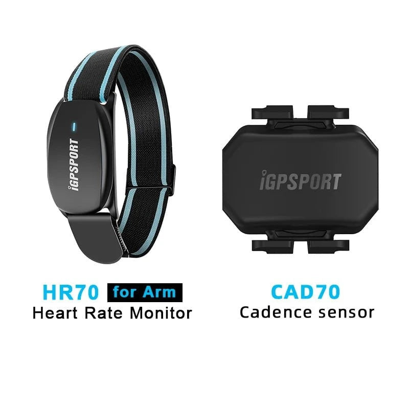 Nic's Electronics HR70 and CAD70 IGPSPORT SPD70 CAD70 Speed Sensor Dual Mode Support Bike Cadence HR40 HR70 Heart Rate Monitor For BSC100S BSC200 BSC300 Garmin