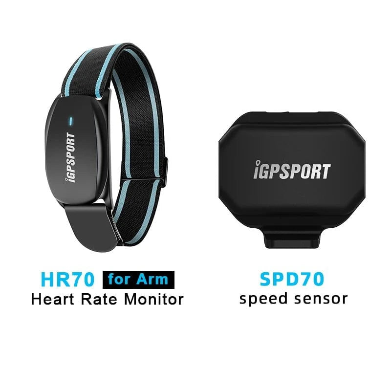 Nic's Electronics HR70 and SPD70 IGPSPORT SPD70 CAD70 Speed Sensor Dual Mode Support Bike Cadence HR40 HR70 Heart Rate Monitor For BSC100S BSC200 BSC300 Garmin