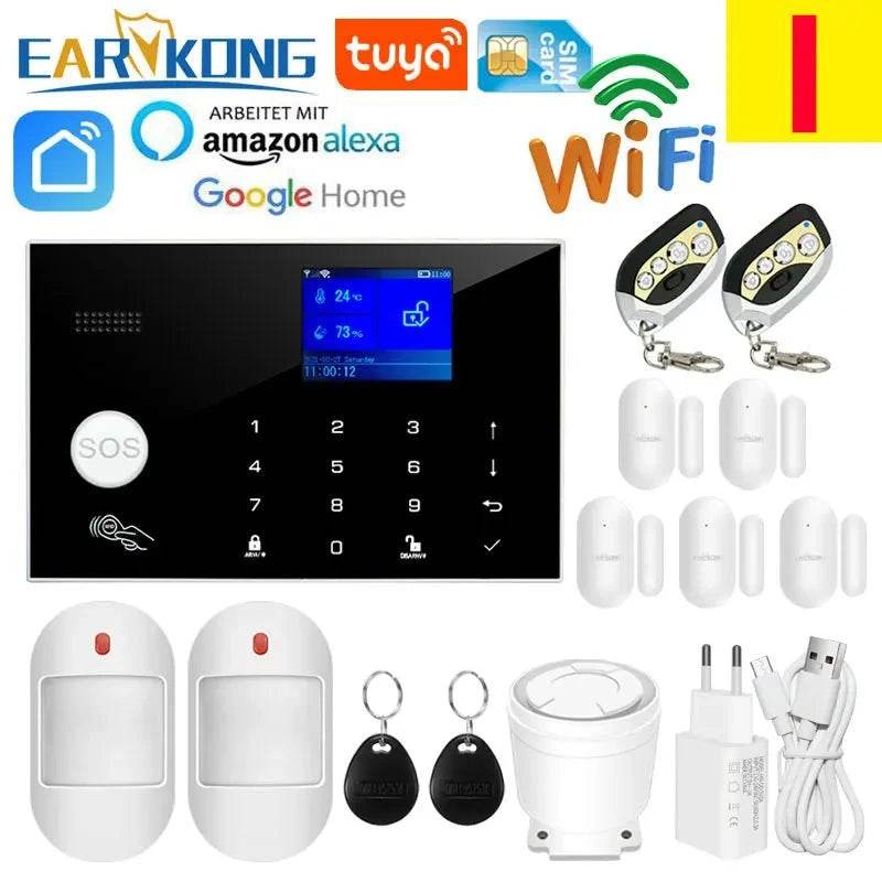 WiFi GSM Home Security Alarm System with Alexa & RFID - Nic's Electronics