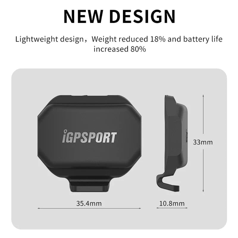 Nic's Electronics IGPSPORT SPD70 CAD70 Speed Sensor Dual Mode Support Bike Cadence HR40 HR70 Heart Rate Monitor For BSC100S BSC200 BSC300 Garmin